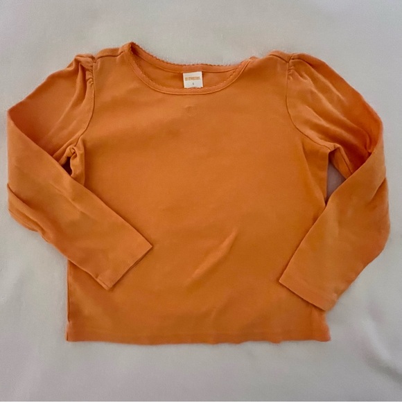Gymboree Pop Star Academy Solid Orange Top - Picture 1 of 3